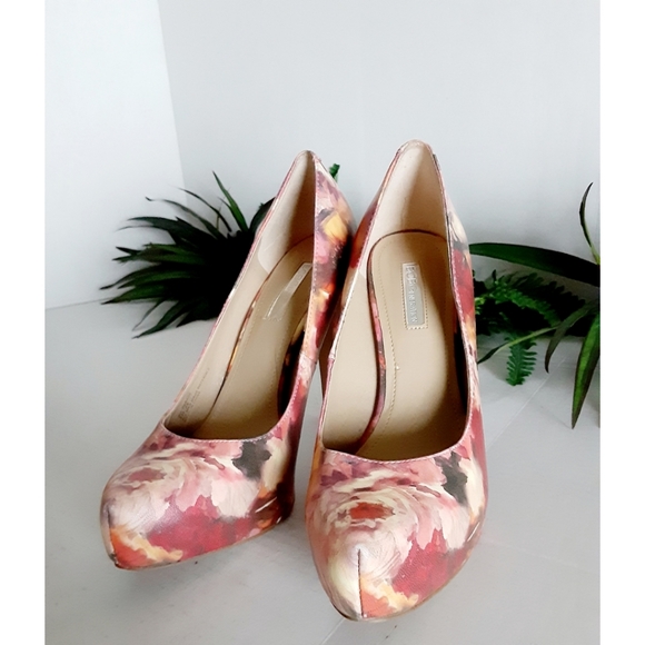 Bcbgeneration Washed Floral Parade Platform Pump - Picture 11 of 14